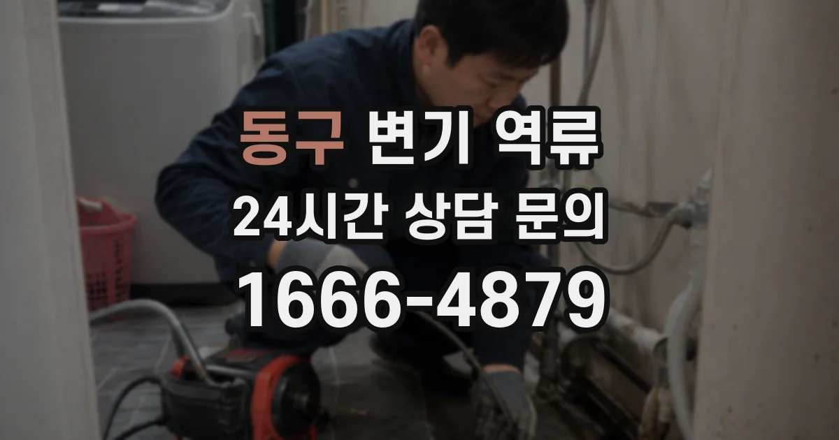 동구 변기 역류