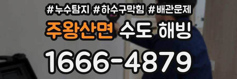 주왕산면 수도 해빙