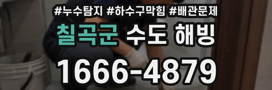칠곡군 수도 해빙