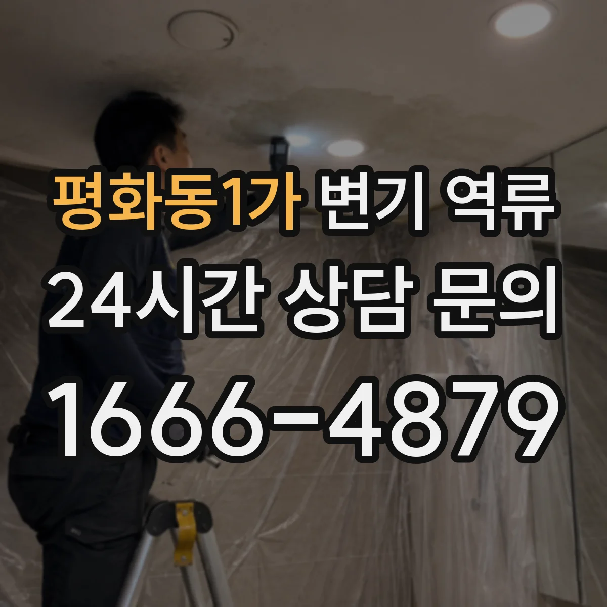 평화동1가 변기 역류