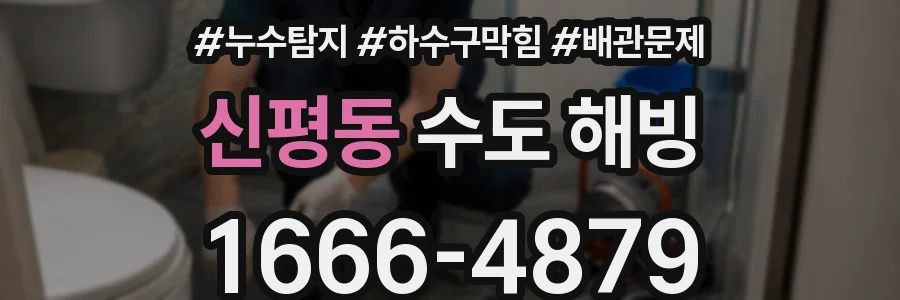 신평동 수도 해빙