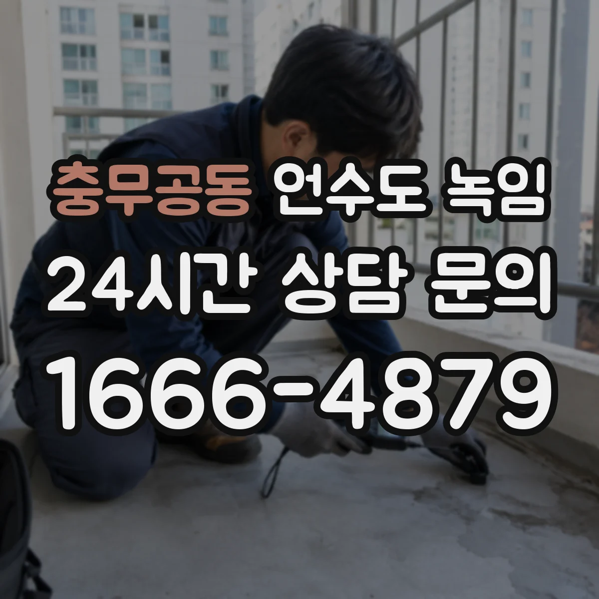 충무공동 언수도 녹임