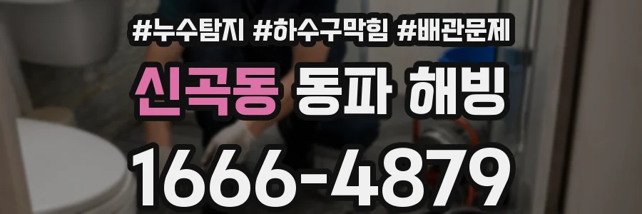 신곡동 동파 해빙