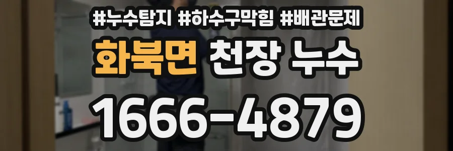 화북면 천장 누수