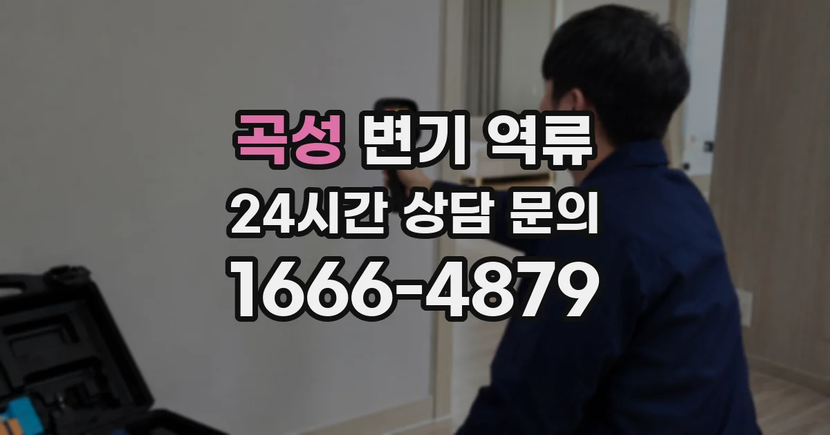 곡성 변기 역류