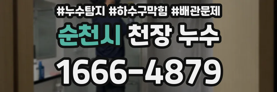순천시 천장 누수