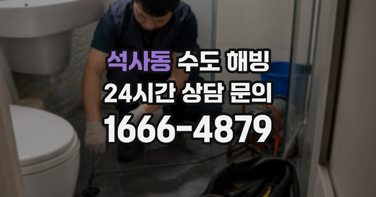 석사동 수도 해빙