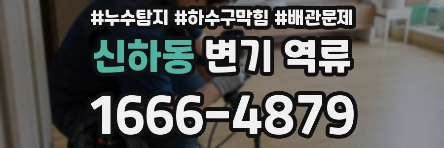신하동 변기 역류