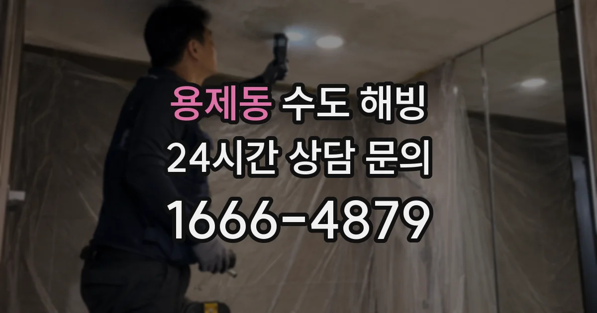 용제동 수도 해빙
