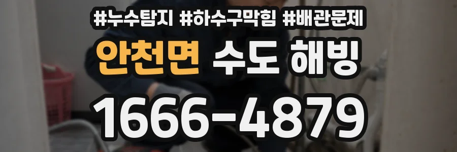 안천면 수도 해빙