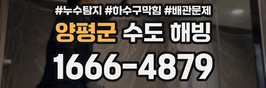 양평군 수도 해빙