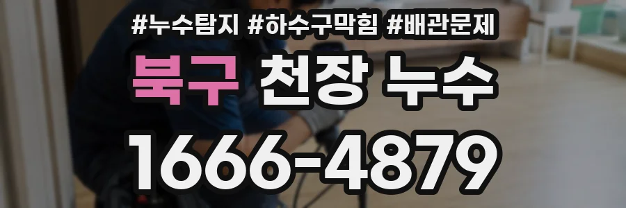 북구 천장 누수