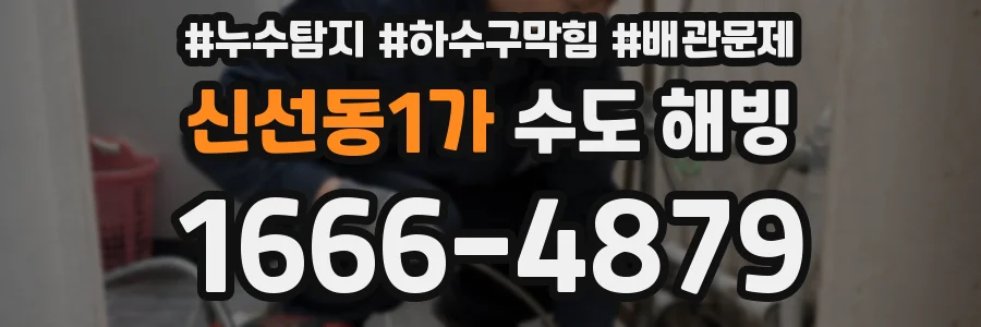 신선동1가 수도 해빙