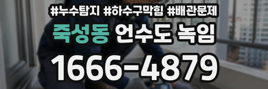 죽성동 언수도 녹임