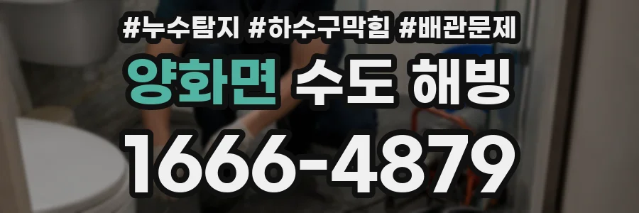 양화면 수도 해빙