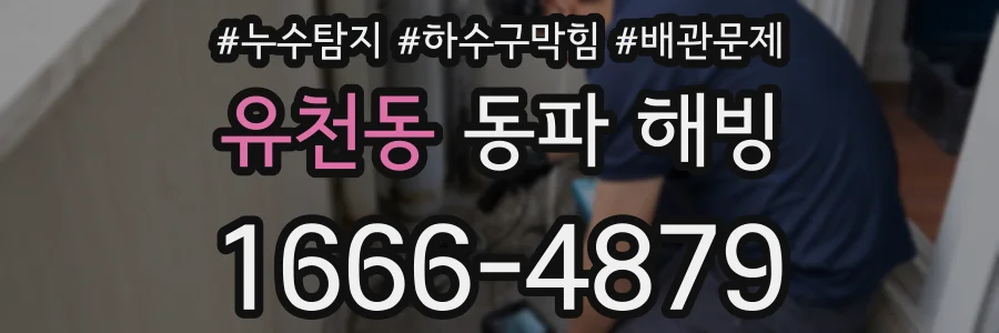 유천동 동파 해빙