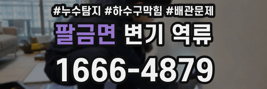 팔금면 변기 역류