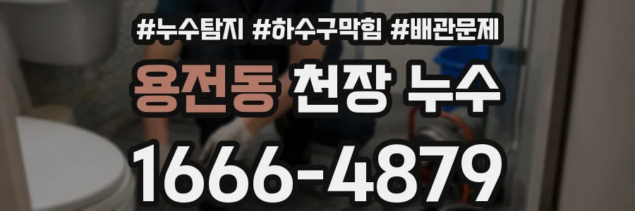 용전동 천장 누수