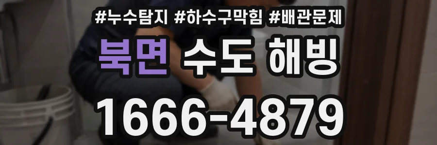 북면 수도 해빙