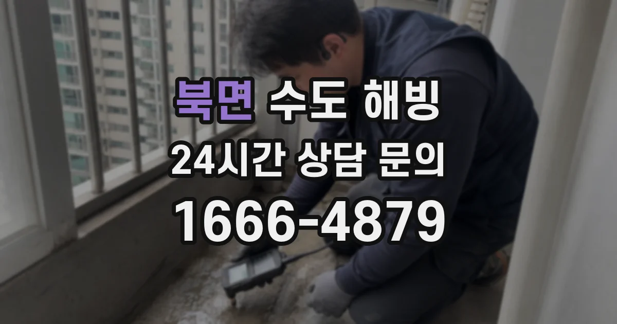 북면 수도 해빙