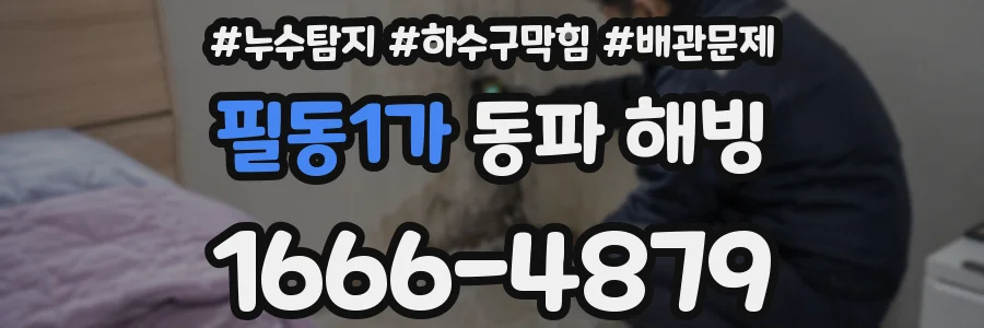 필동1가 동파 해빙