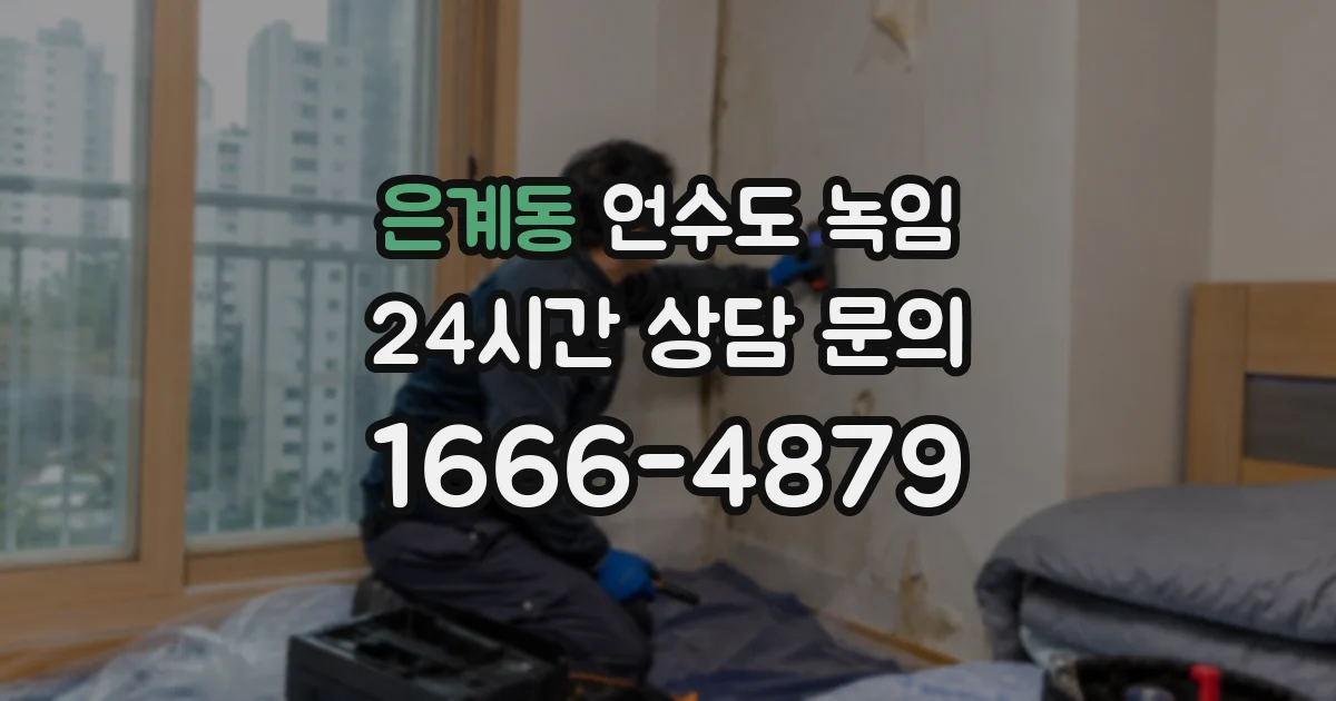 은계동 언수도 녹임