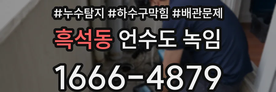 흑석동 언수도 녹임