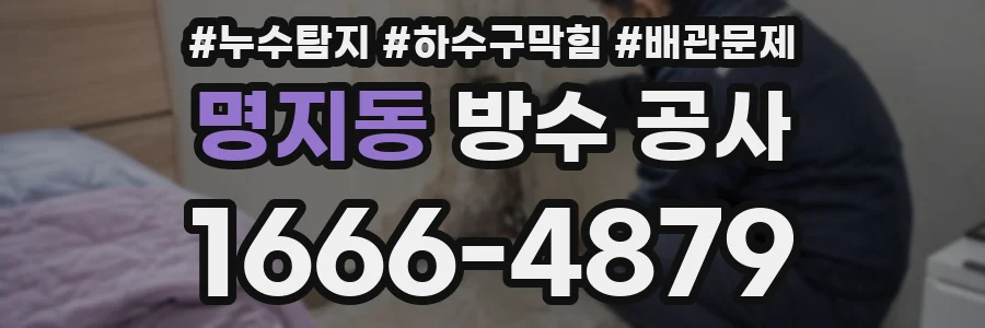 명지동 방수 공사