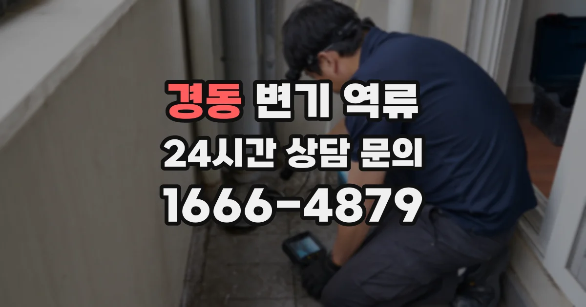 경동 변기 역류