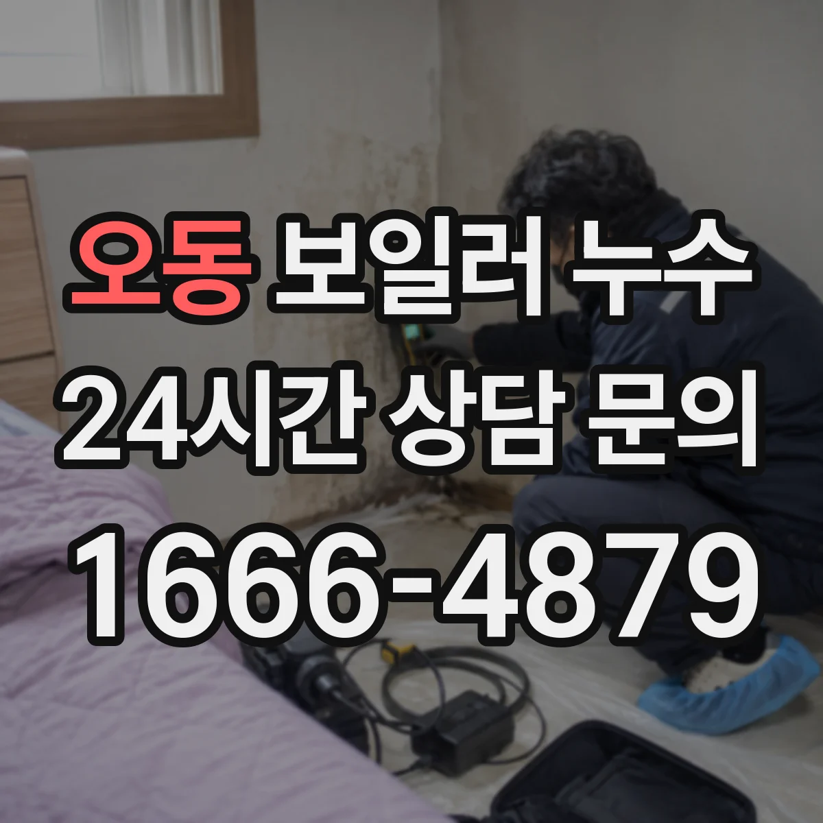 오동 보일러 누수