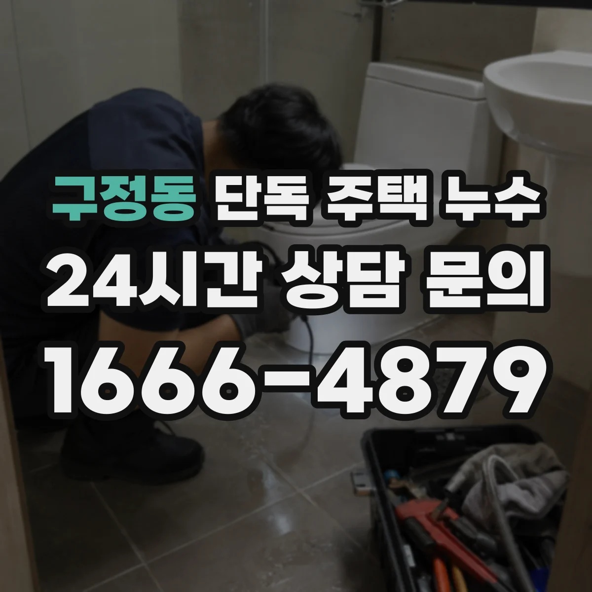 구정동 단독 주택 누수