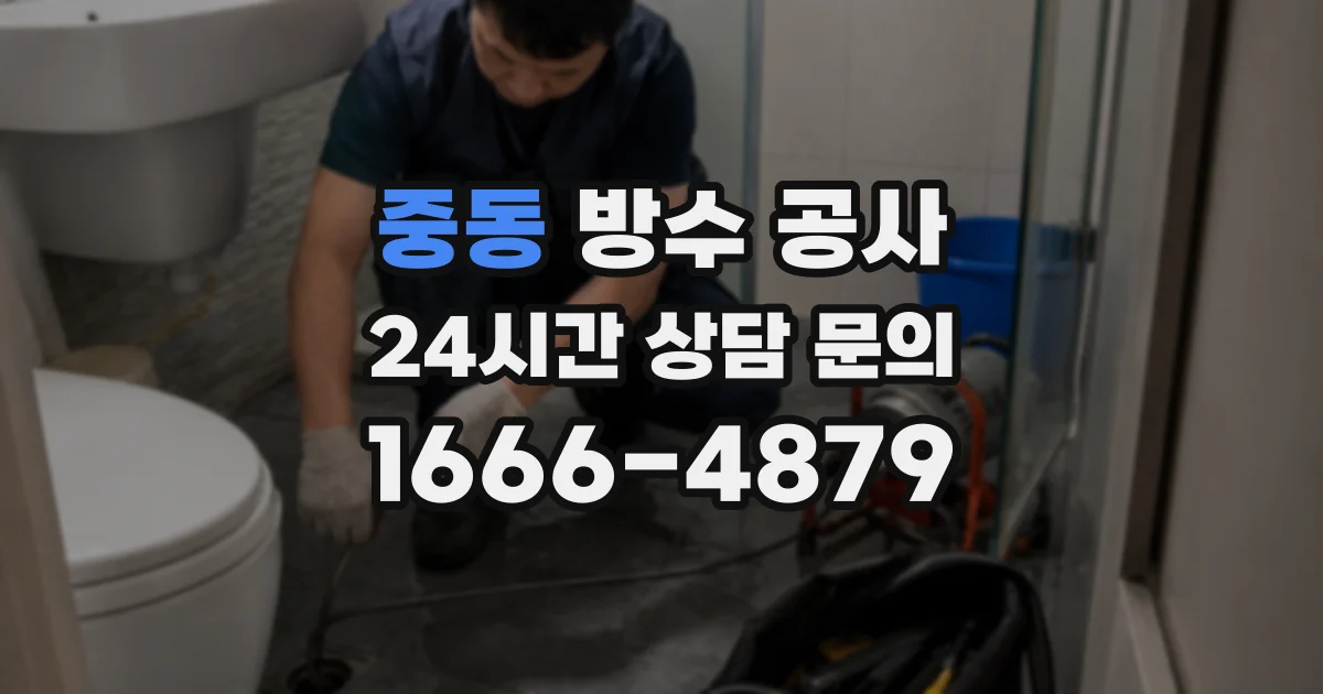 중동 방수 공사