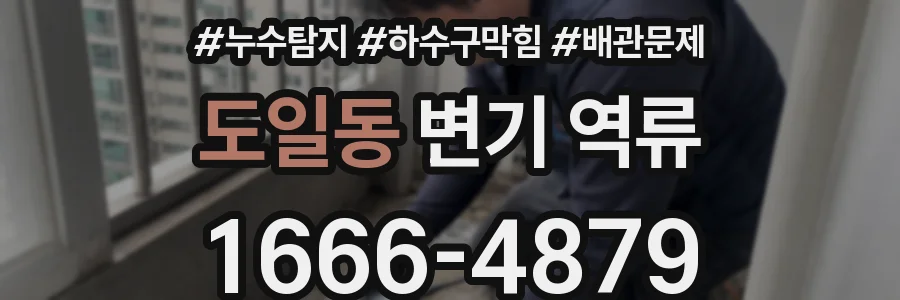 도일동 변기 역류