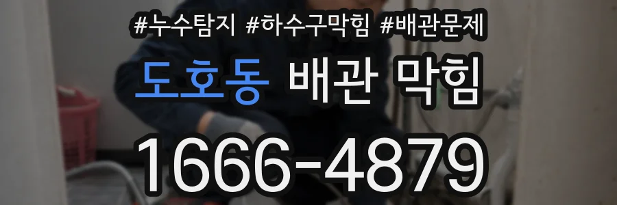 도호동 배관 막힘