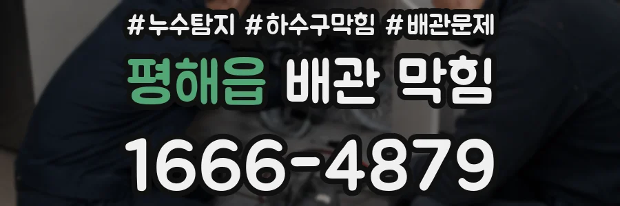 평해읍 배관 막힘