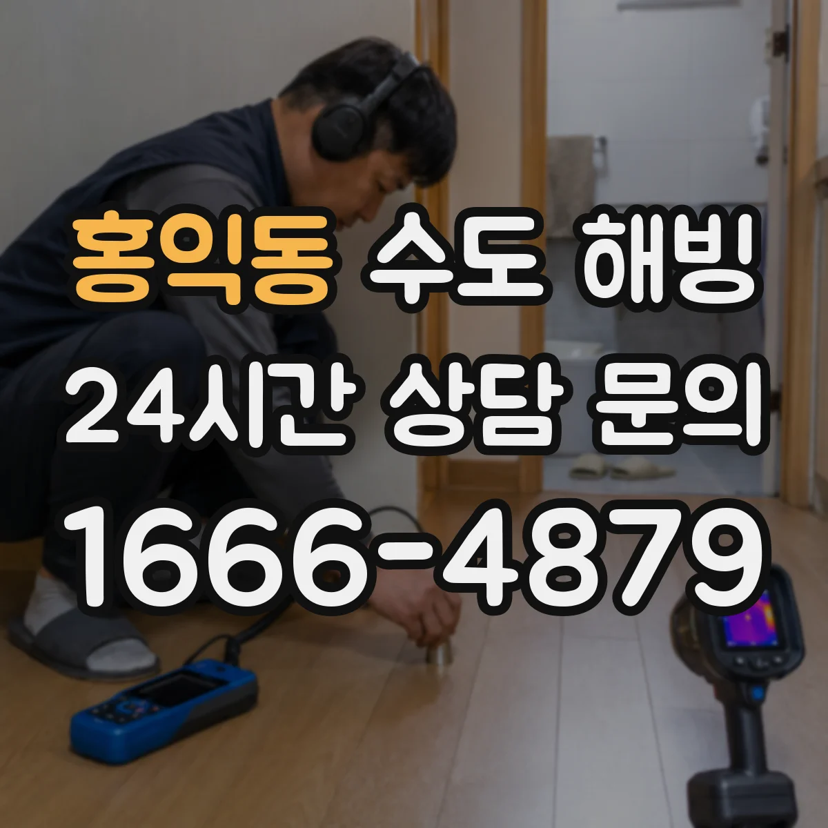 홍익동 수도 해빙