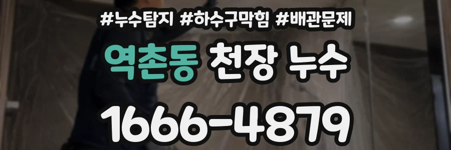 역촌동 천장 누수