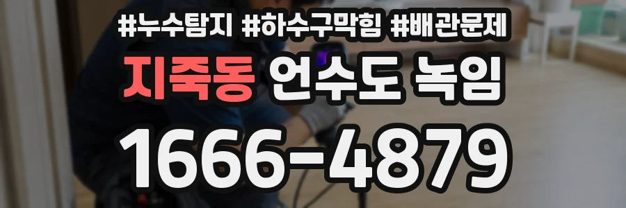 지죽동 언수도 녹임