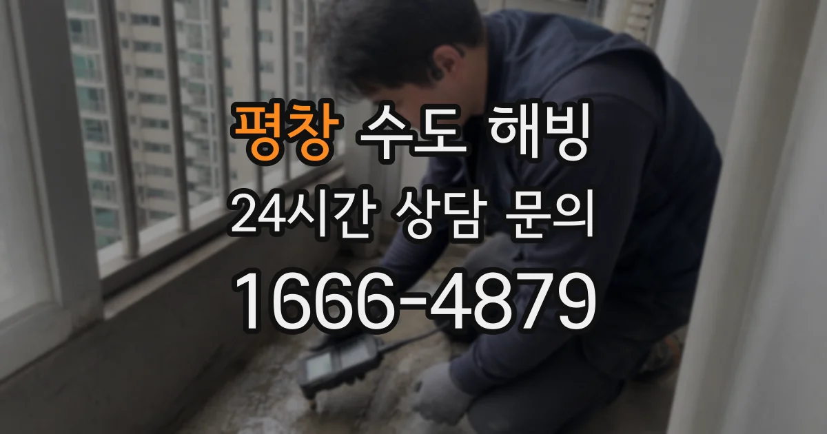 평창 수도 해빙