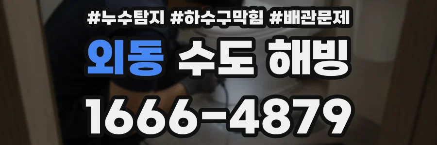 외동 수도 해빙
