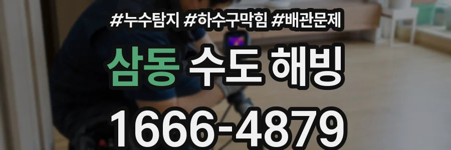 삼동 수도 해빙