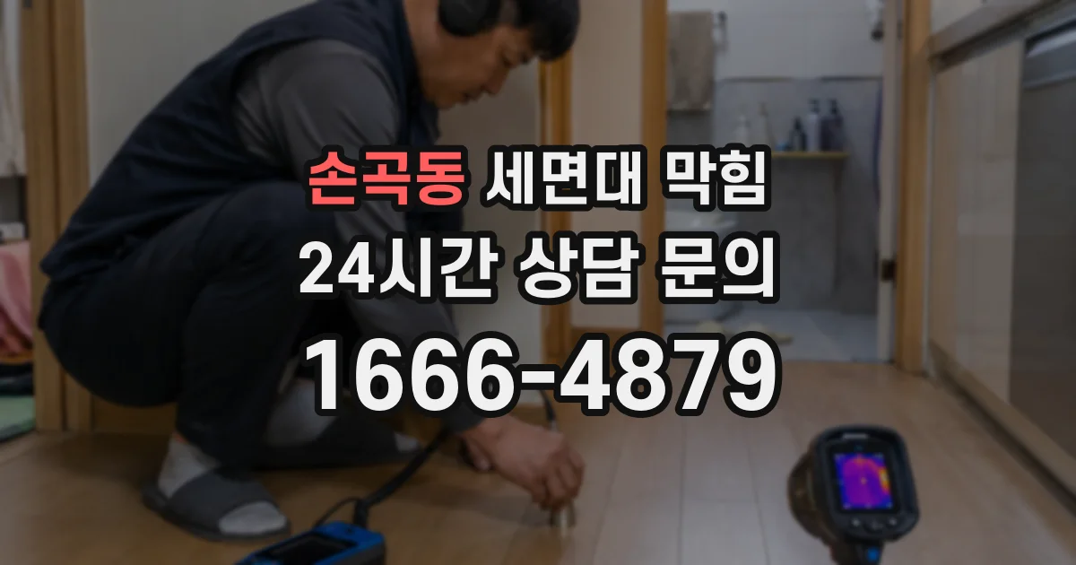 손곡동 세면대 막힘
