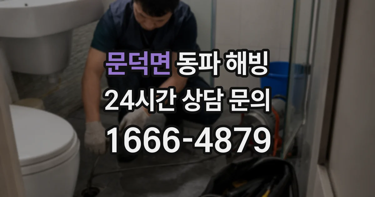문덕면 동파 해빙