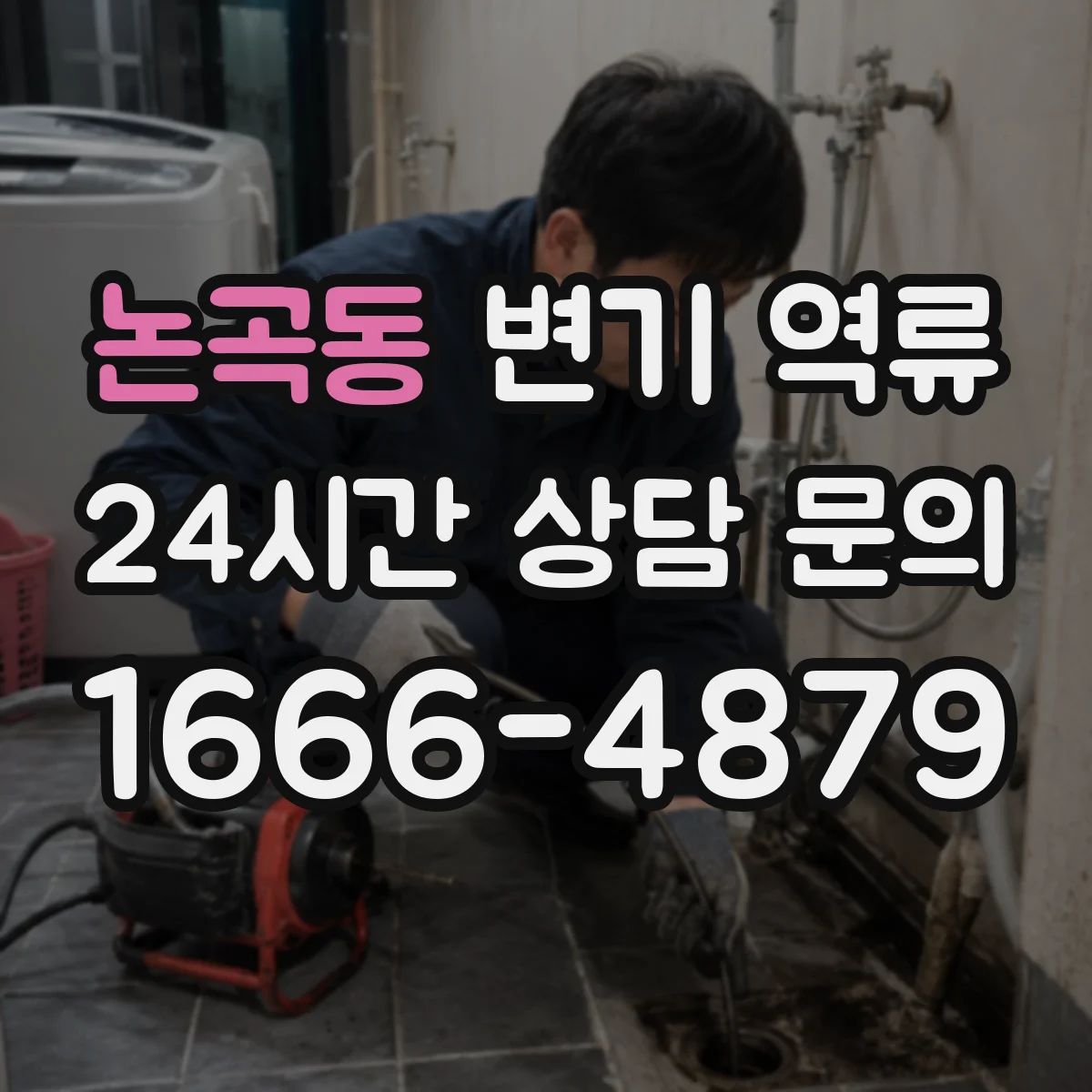논곡동 변기 역류