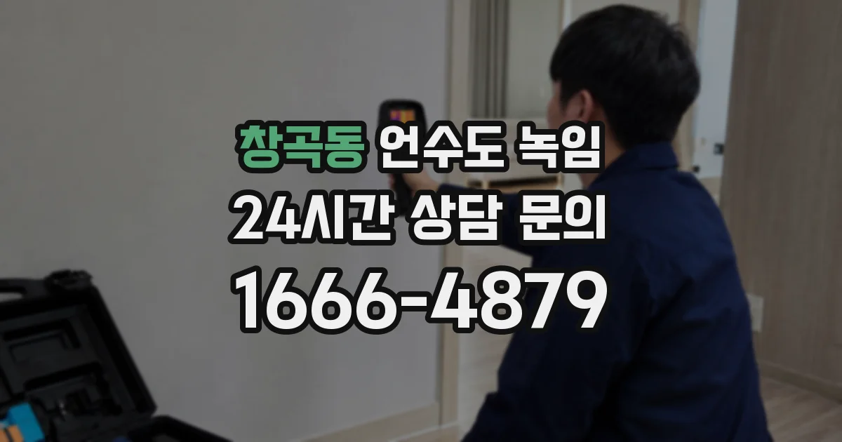 창곡동 언수도 녹임