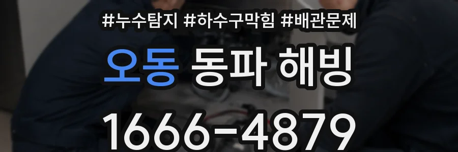 오동 동파 해빙