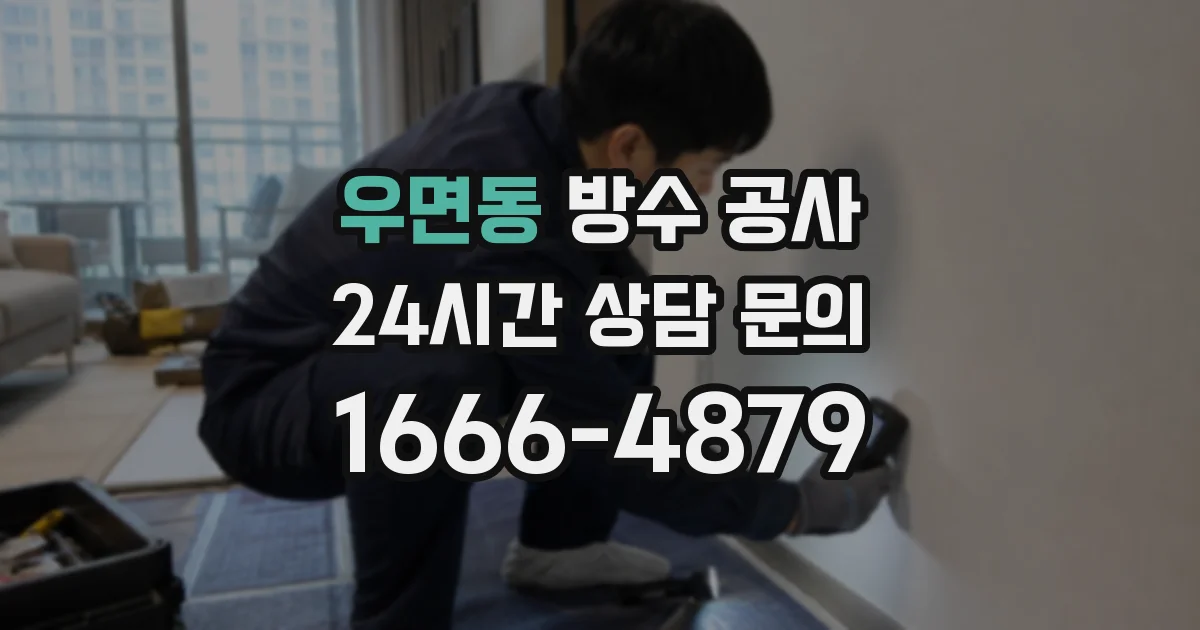 우면동 방수 공사