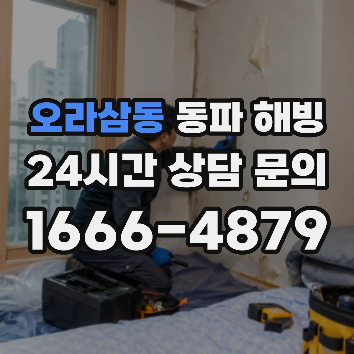 오라삼동 동파 해빙