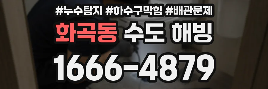 화곡동 수도 해빙