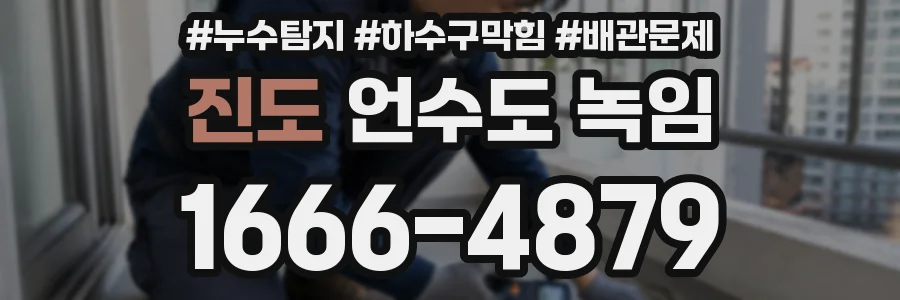 진도 언수도 녹임